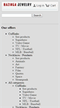 Mobile Screenshot of bazingajewelry.com